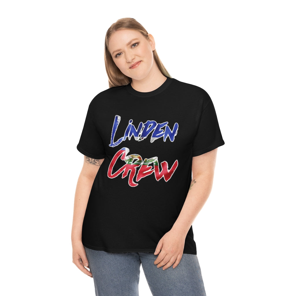 Linden Crew Haitian Flag Tee Shirt