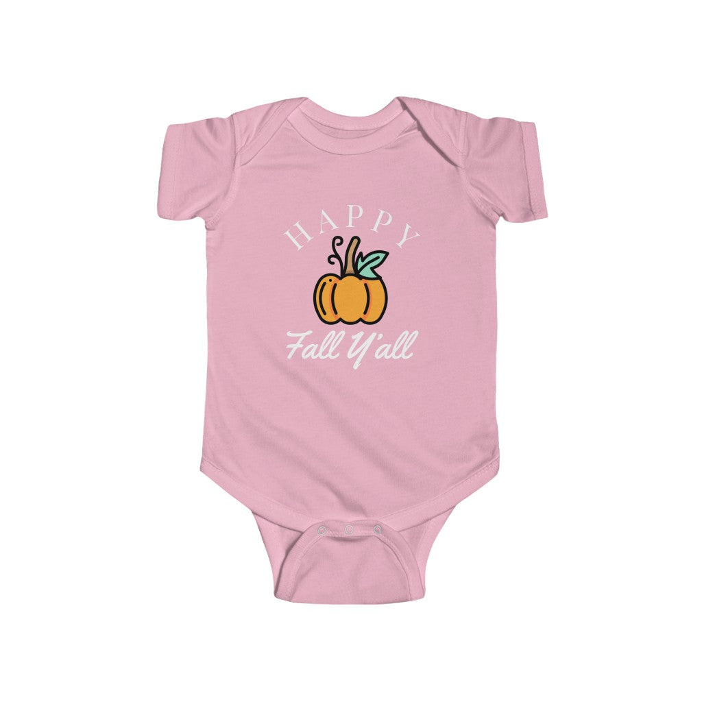 Happy Fall Y’all | Hello Pumpkin Newborn | Baby Boy Girl Autumn Leaves