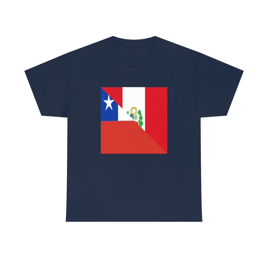 Peru Chile Flag Shirt | Peruvian Chilean Men Women TShirt