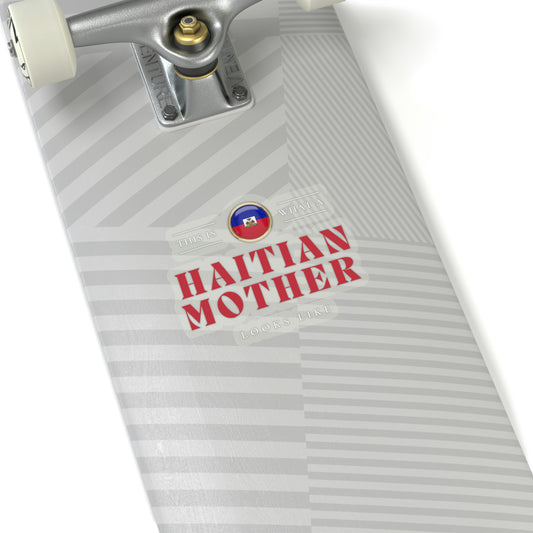 Haitian Mother Looks Like Mothers Day Haiti Sticker Stickers