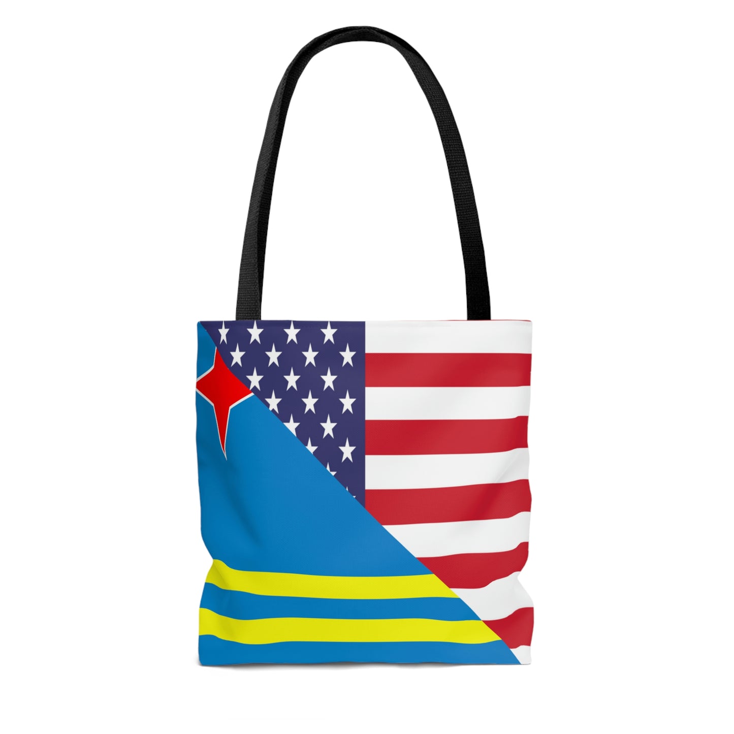 Aruba American Flag Aruban USA Tote Bag | Shoulder Bag