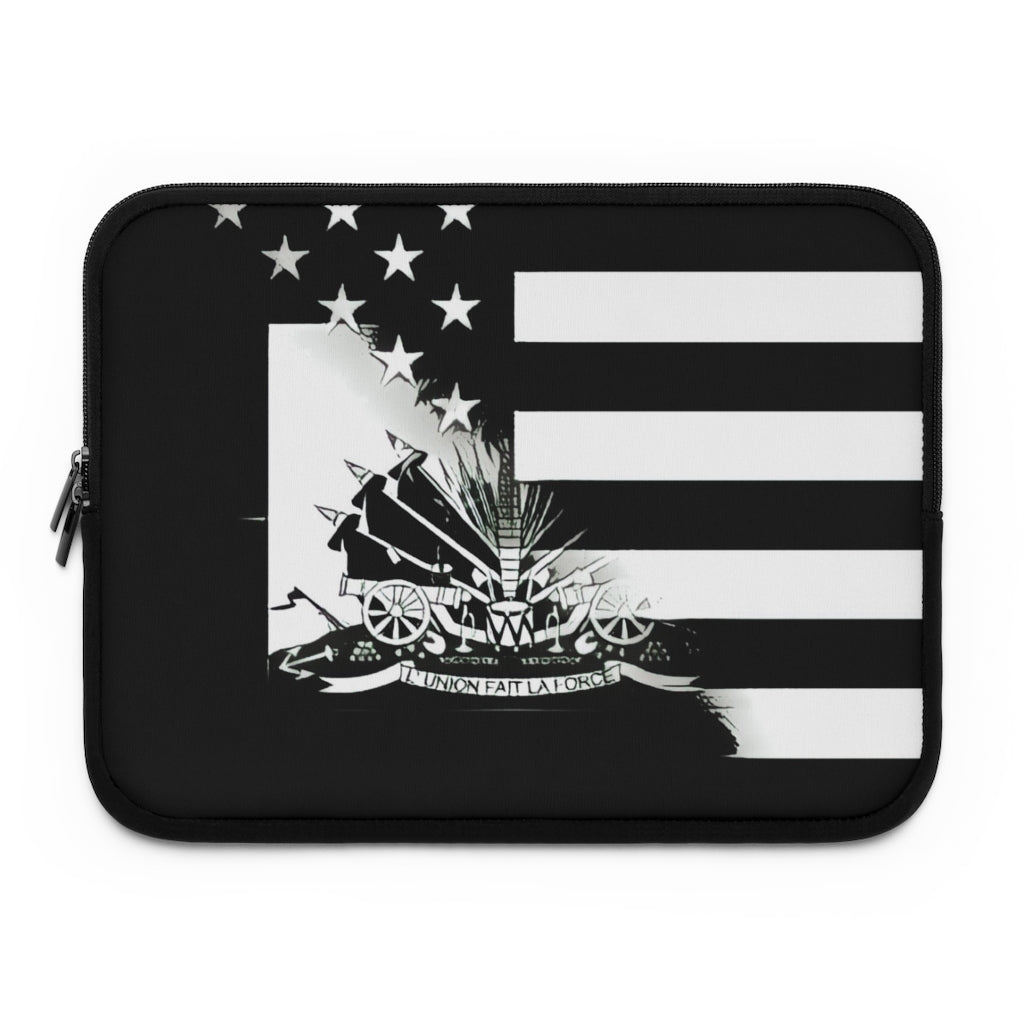 B&W Haitian-American Laptop Sleeve