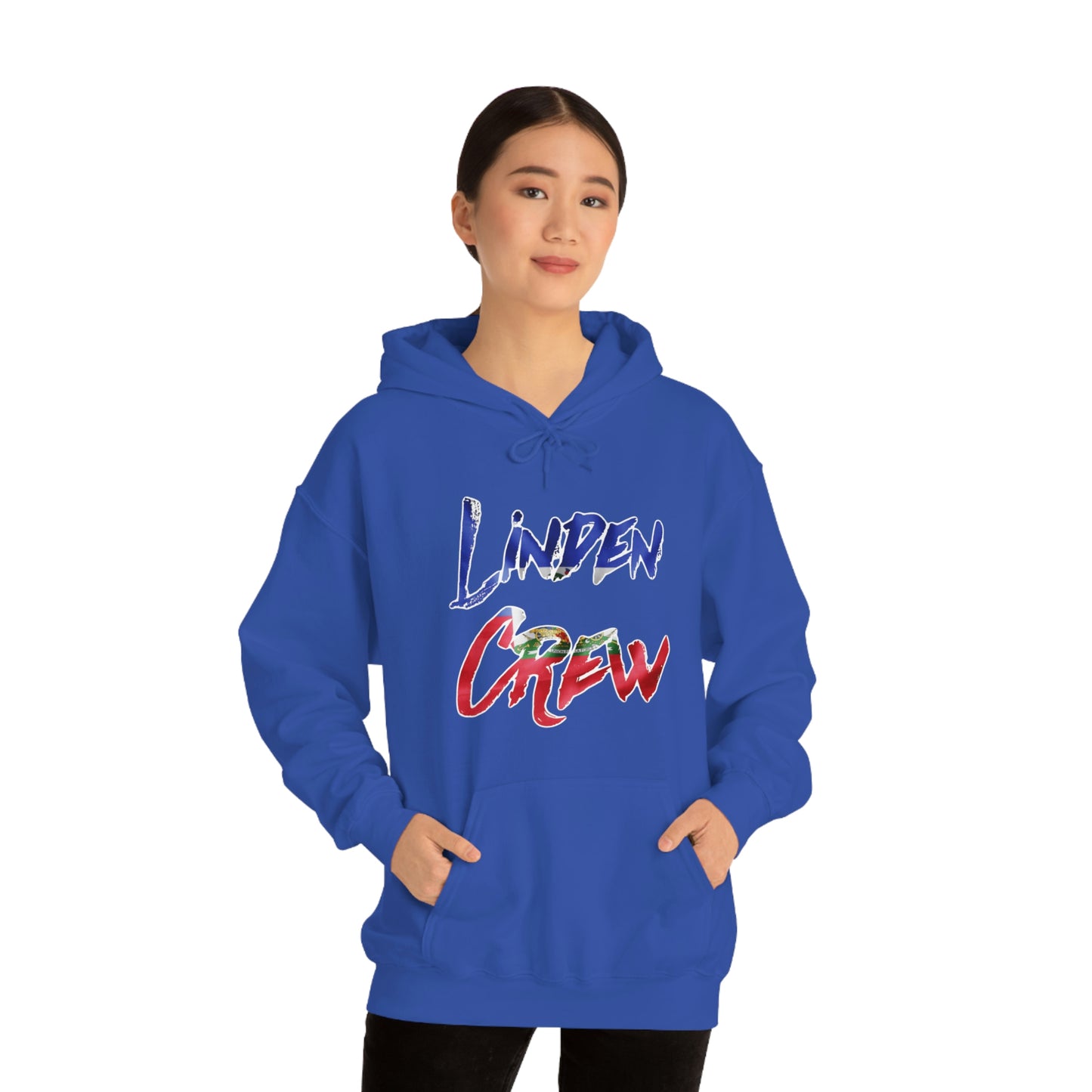 Linden Crew Haitian Flag Hoodie