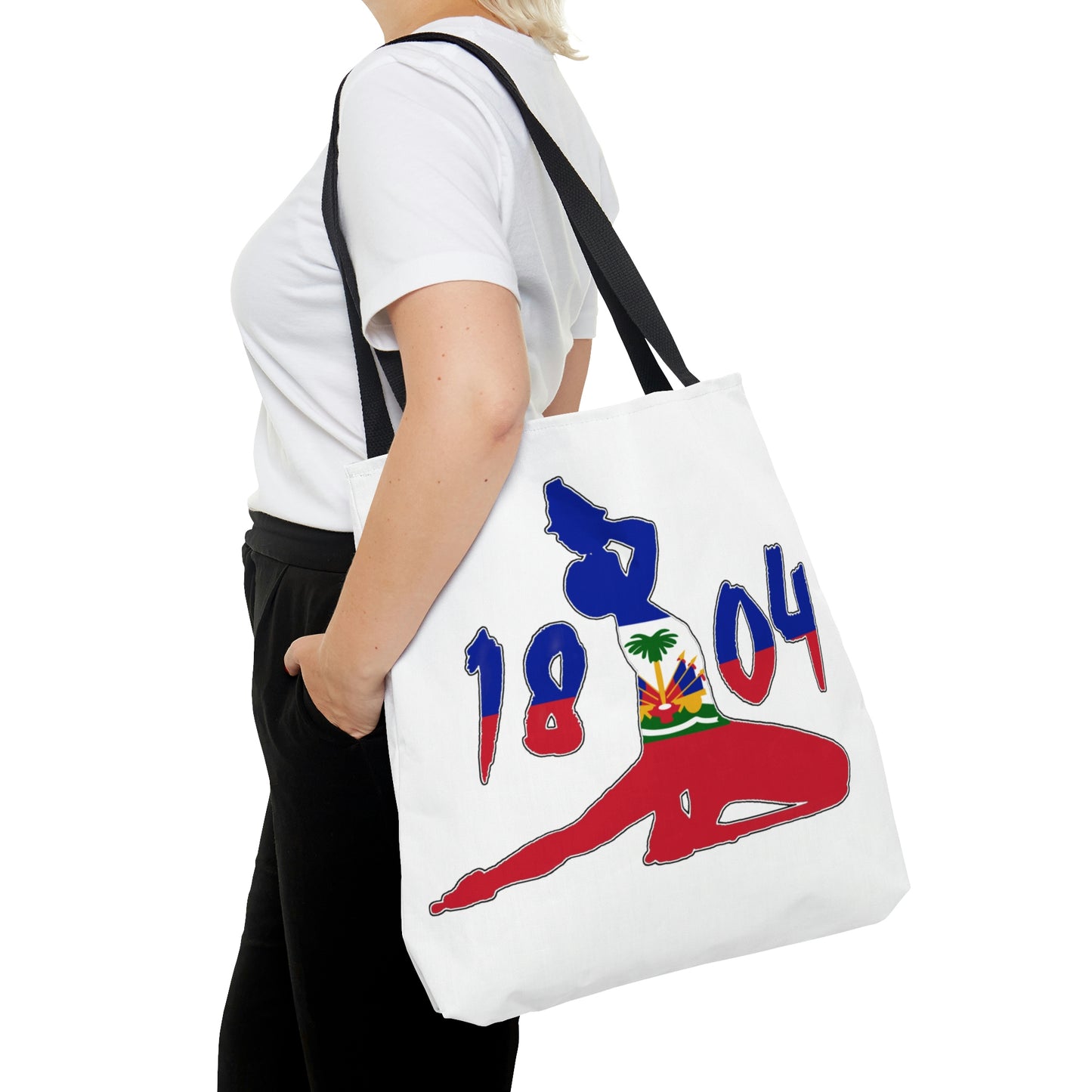 Neg Mawon 1804 Haitian Flag Black Maroon Haiti Independence Tote Bag | Shoulder Bag