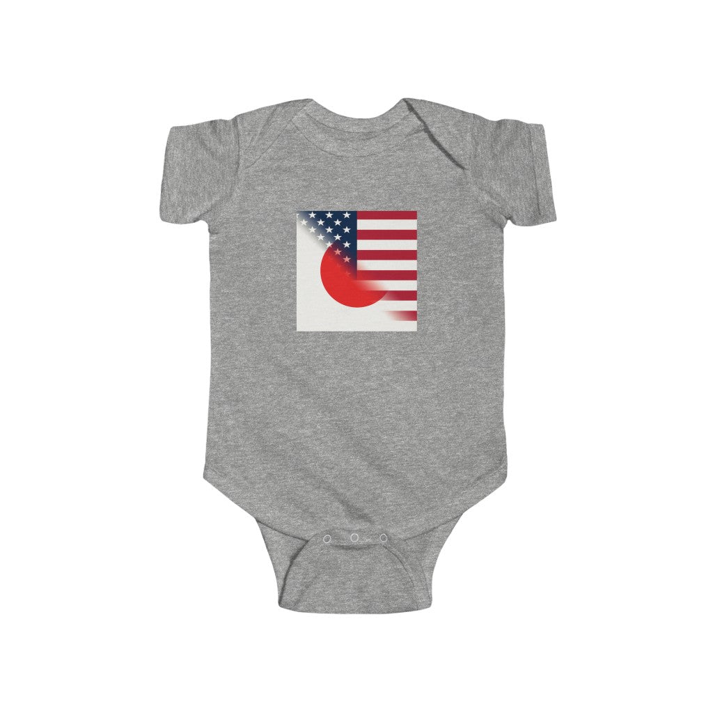 Baby Japan America Flag | USA Half Japanese Boy Girl