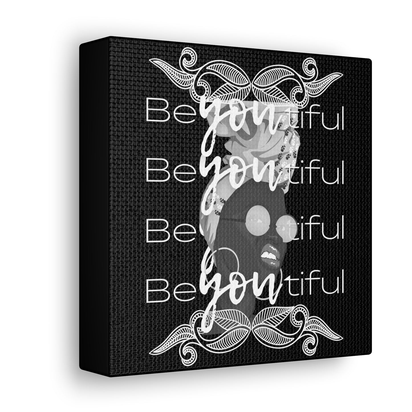 Be You Tiful Woman Canvas Gallery Wraps | Wall Art