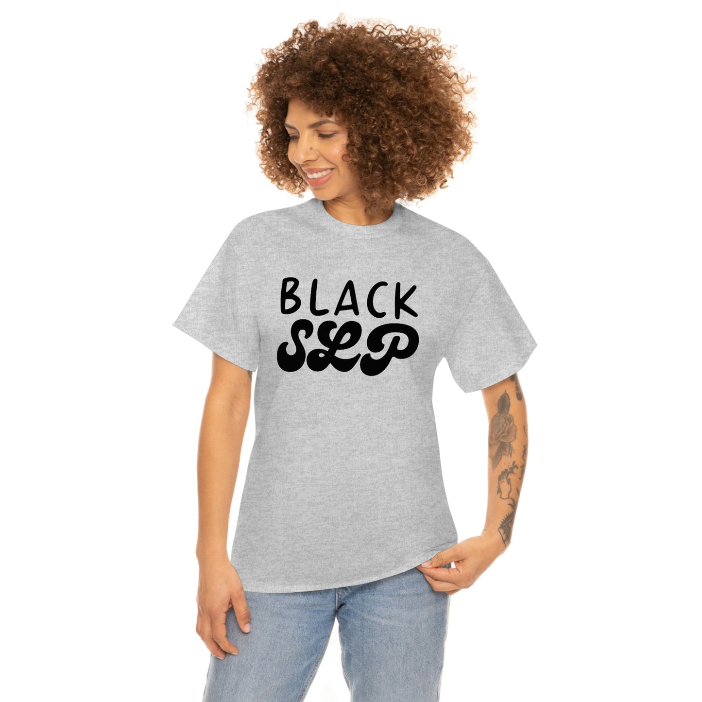 Black SLP Speech Language Pathologist Tee Shirt | Unisex T-Shirt