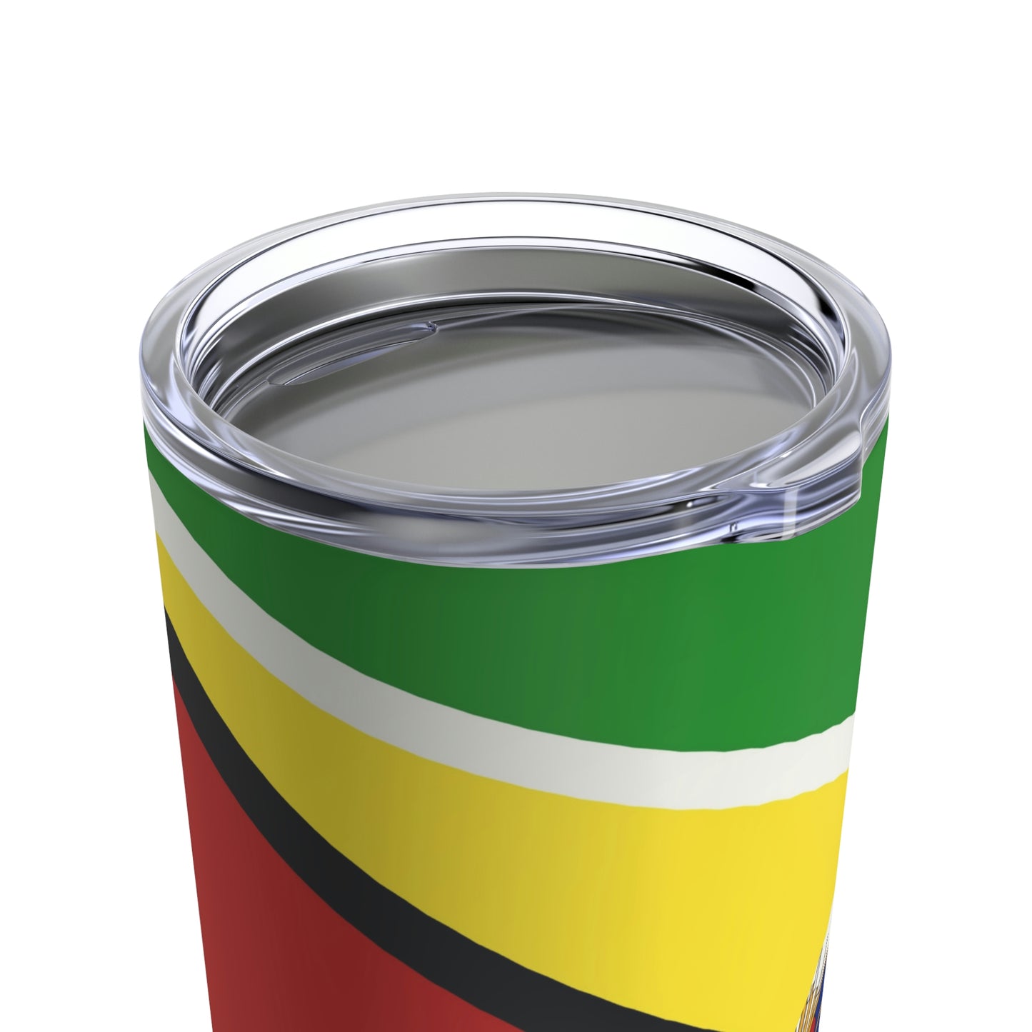 Guyanese Haitian Flag | Half Guyana Haiti Flag Tumbler 20oz