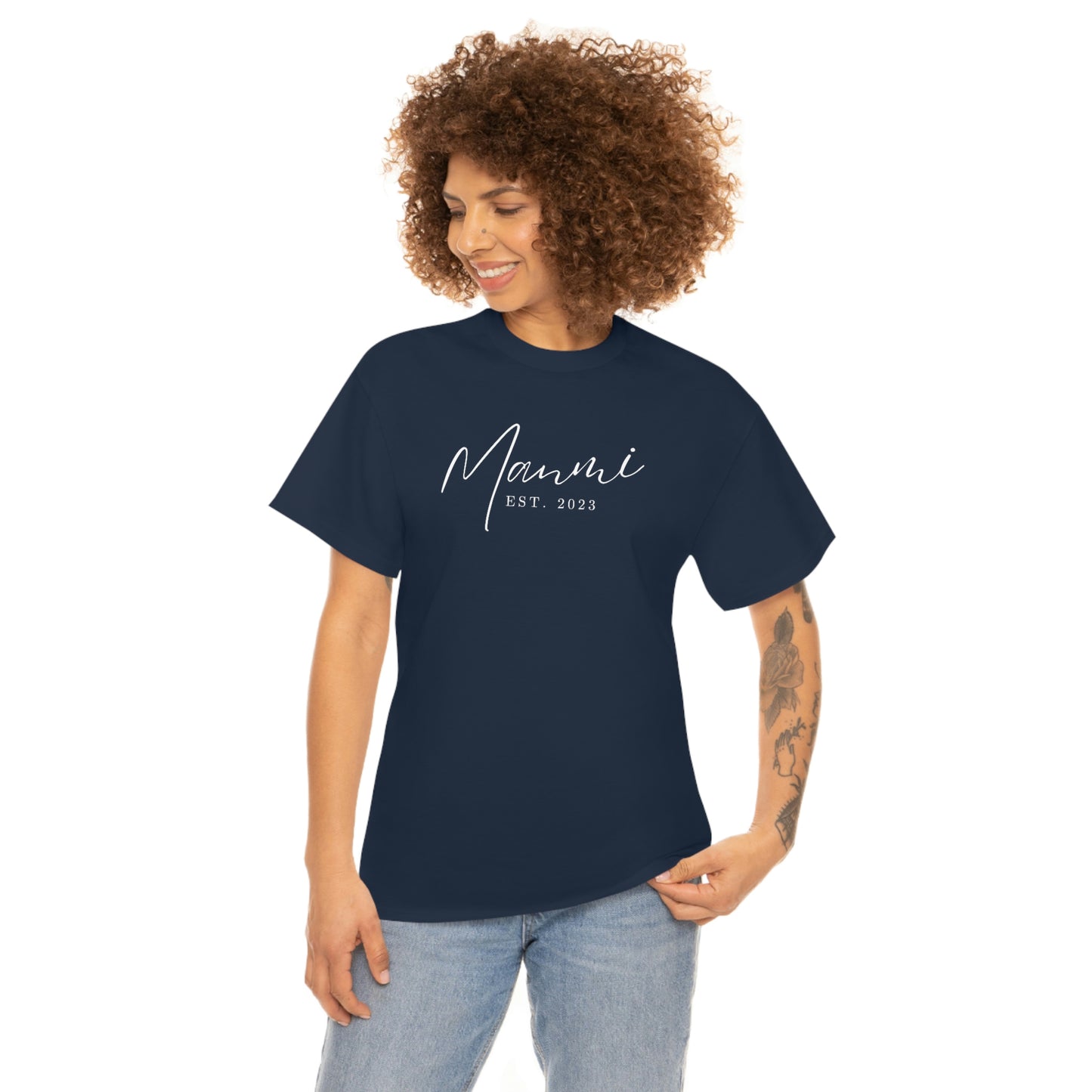 Manmi Est 2023 Mothers Day Gift for Haitian MOM T-Shirt | Unisex Tee Shirt