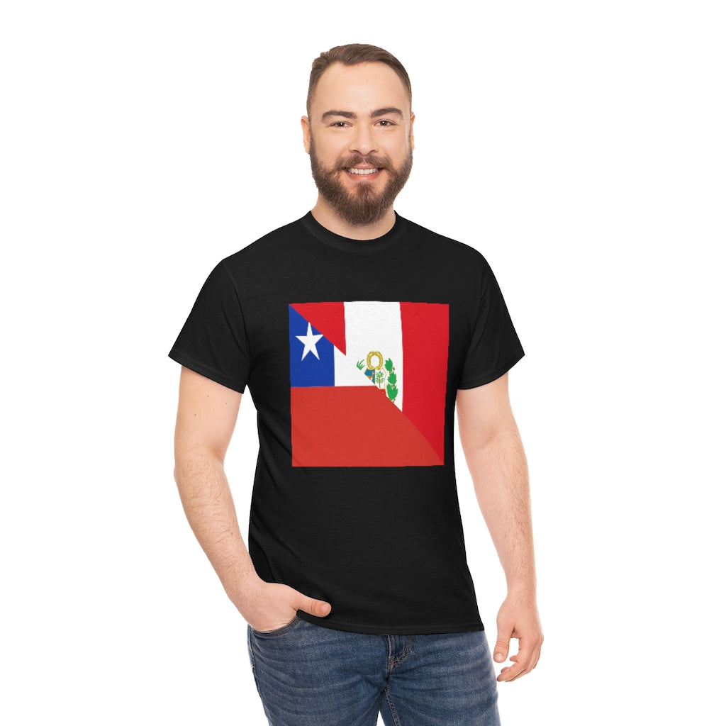 Peru Chile Flag Shirt | Peruvian Chilean Men Women TShirt