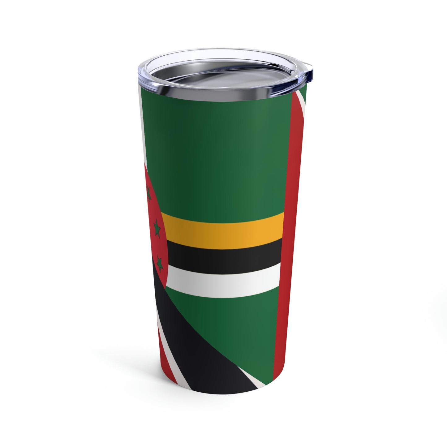 Trinidad Dominica Flag Trini Tobago Tumbler 20oz