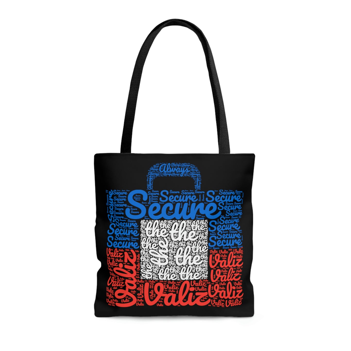 Secure the Valiz Haitian Flag Haiti Tote Bag | Shoulder Bag