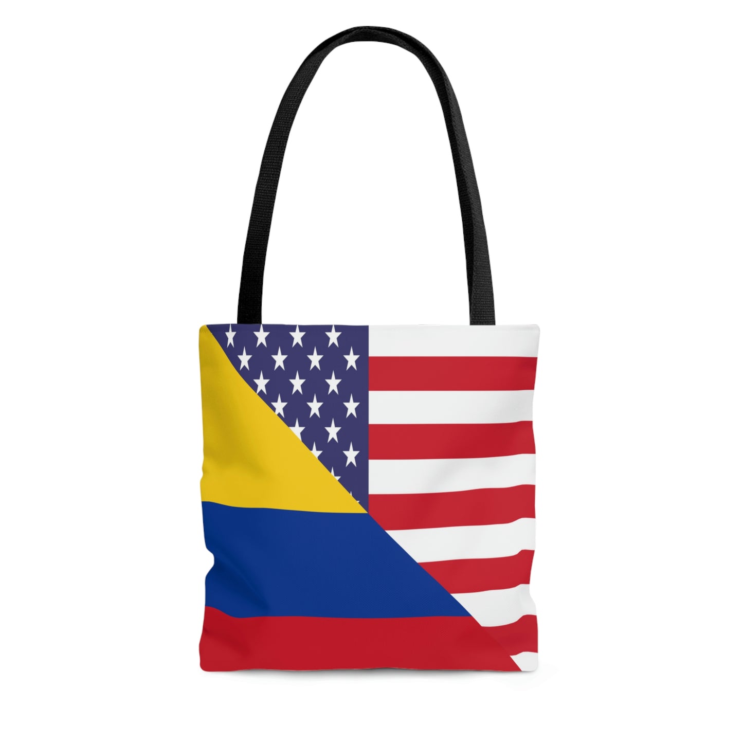 Colombian American Flag Colombia USA Tote Bag | Shoulder Bag