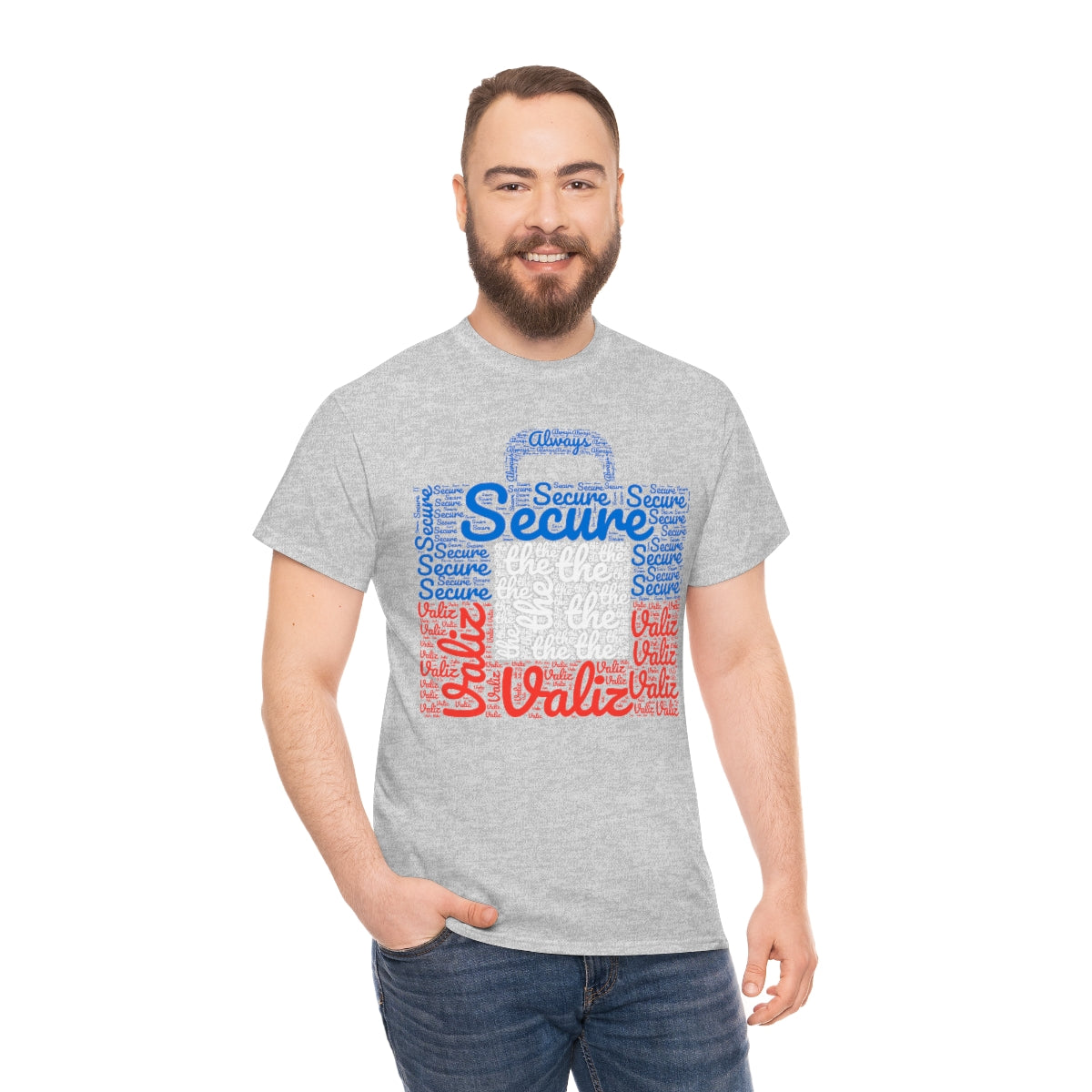 Secure the Valiz Tee Shirt | Unisex Haitian Flag Haiti T-Shirt