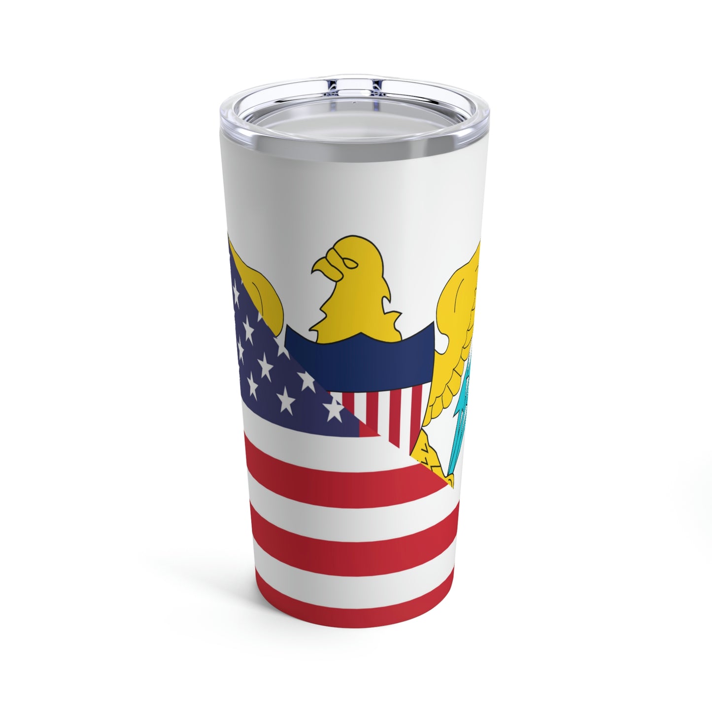 Virgin Islands American Flag Virgin Islander Tumbler 20oz