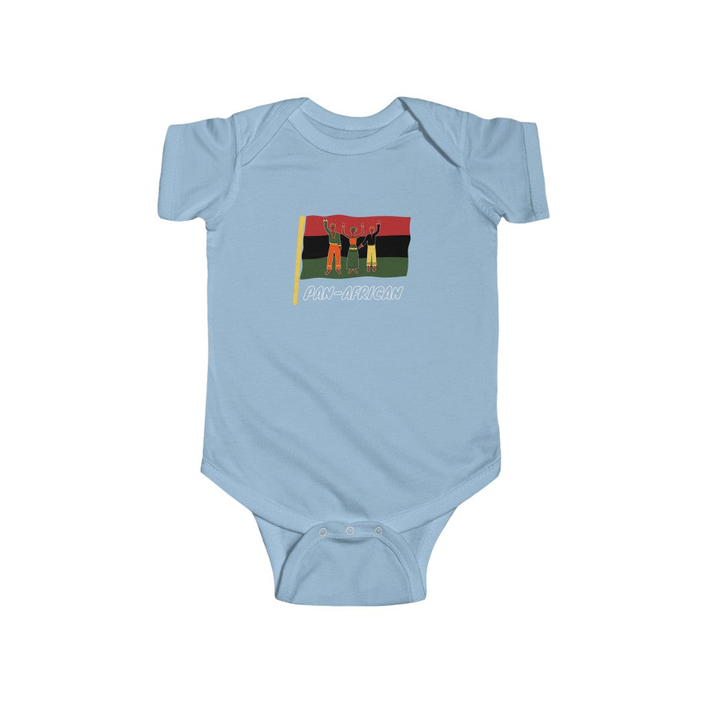 Baby Pan-African Flag | African Diaspora Baby Boy Girl Outfit