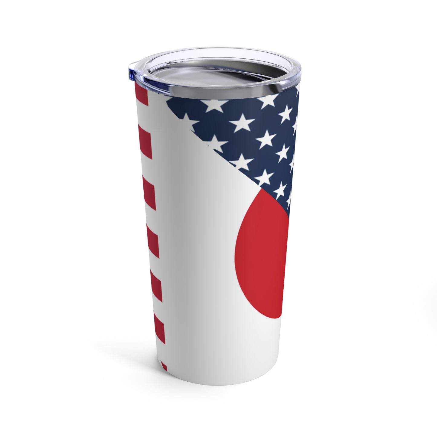 Japan America Flag |Half Japanese USA Flag Tumbler 20oz