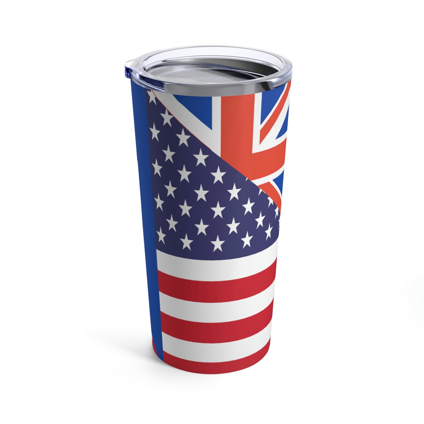 Anguillan American Flag Anguilla USA Tumbler 20oz