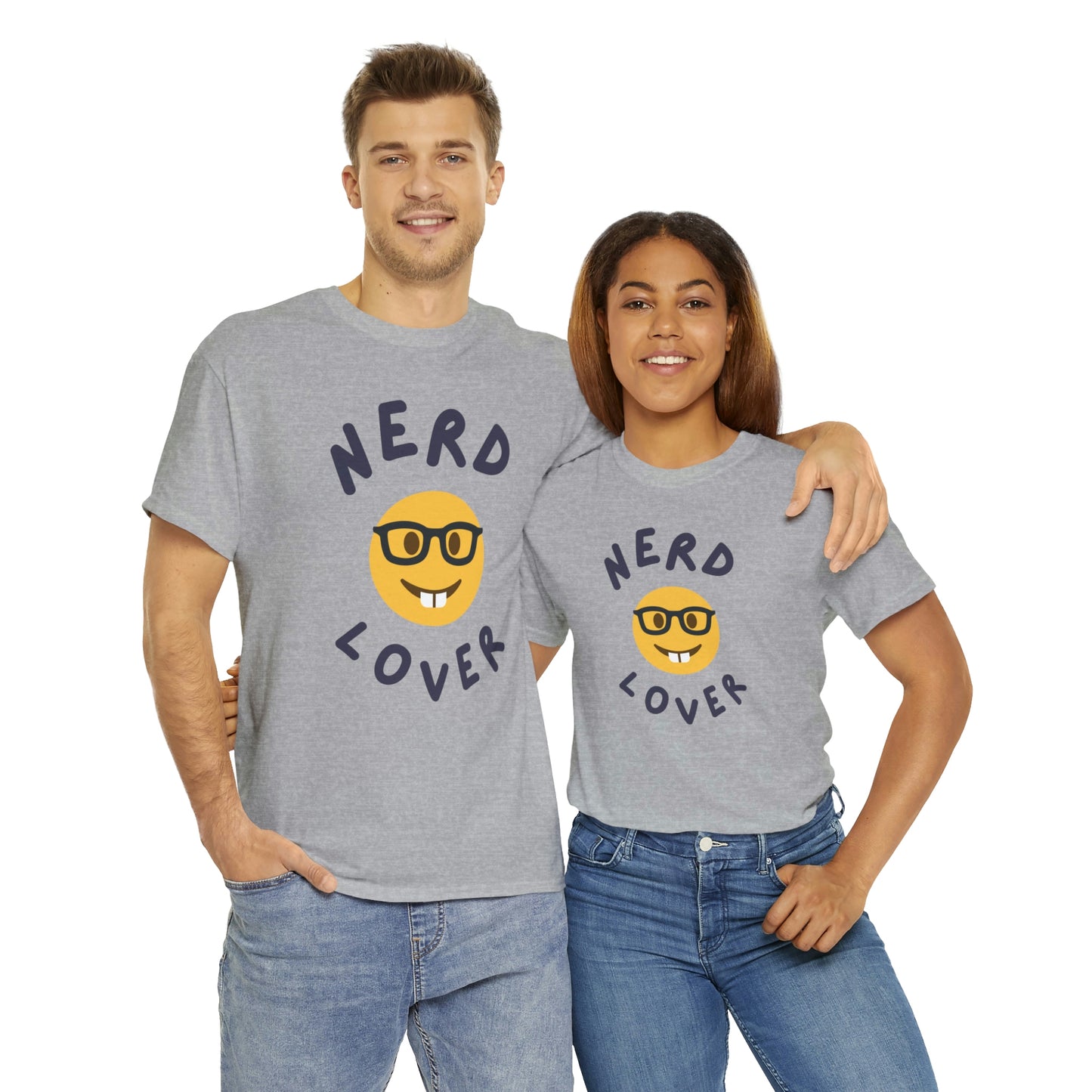 Nerd Lover Geek Love Book Worm T-Shirt | Unisex Tee Shirt