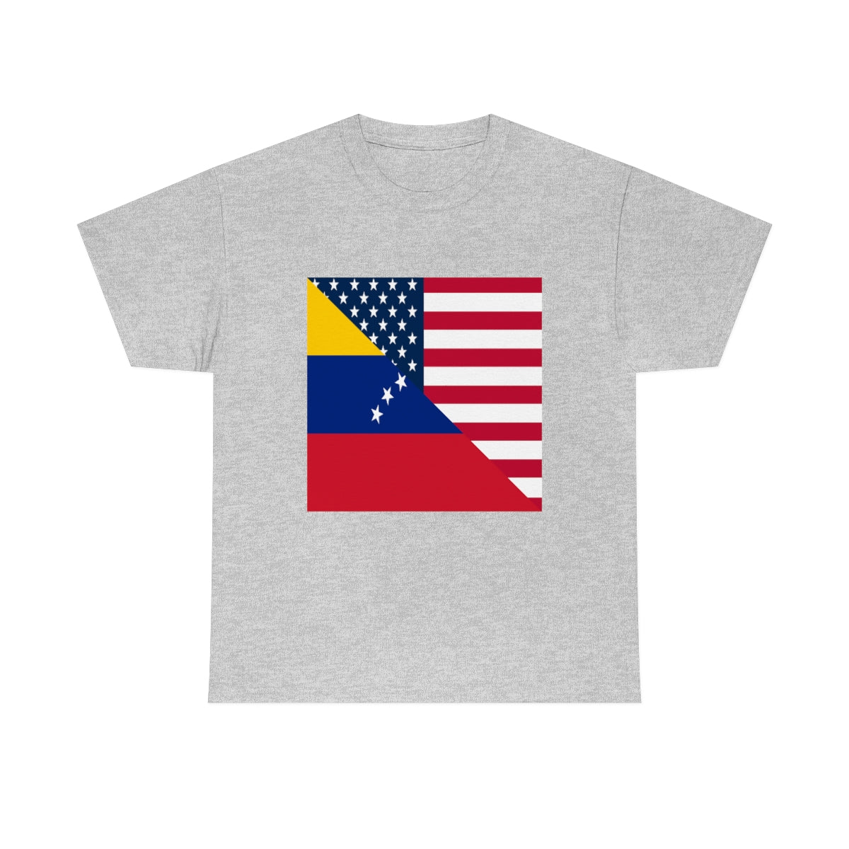 Venezuelan American Flag T-Shirt | Unisex Venezuela USA Tee Shirt