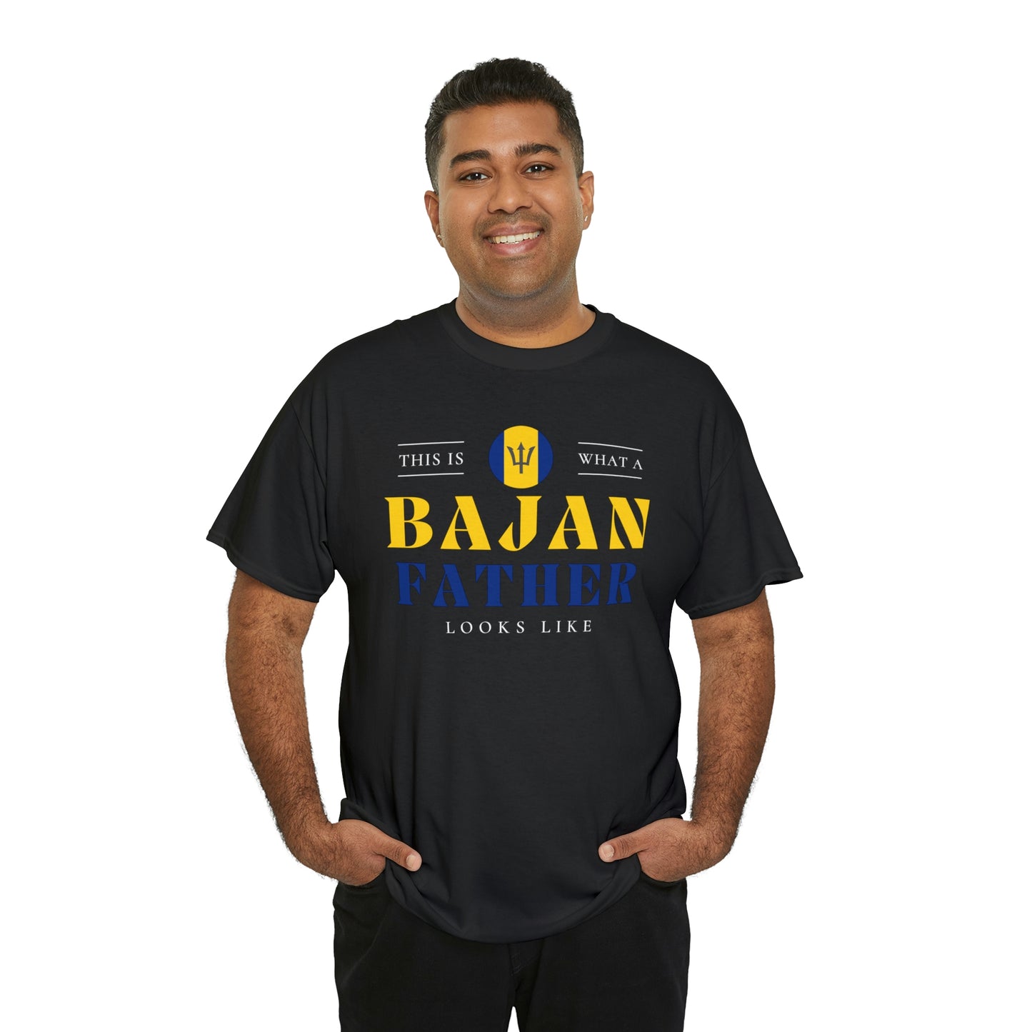 Bajan Father Looks Like Barbados Dad T-Shirt | Unisex Tee Shirt