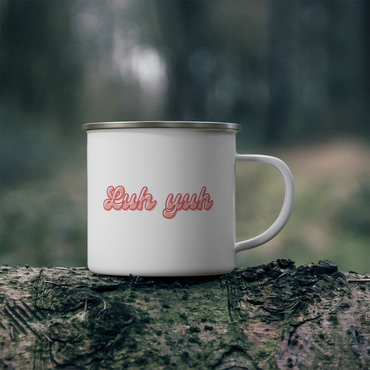 Luh Yuh Love You 12oz Enamel Mug