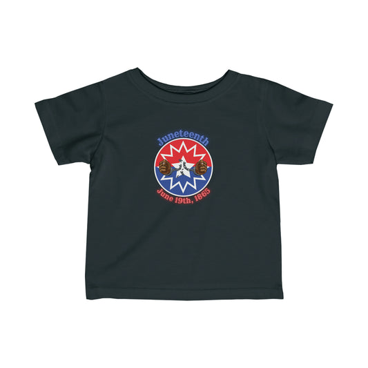 Infant Juneteenth T-Shirt | June 19th Freedom Day Jubilee Day Liberation Day Toddler Tee Shirt