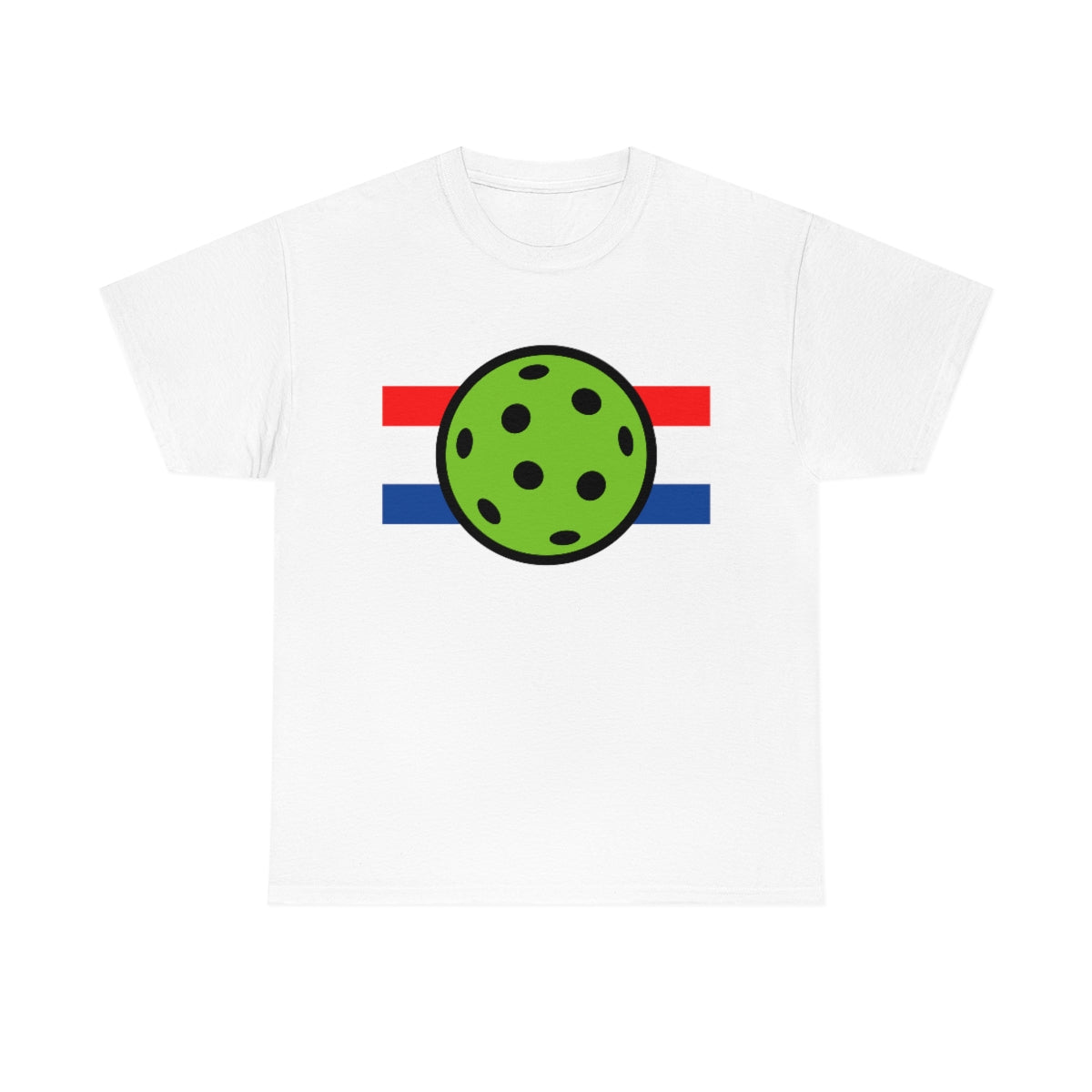 Pickleball Red White and Blue Tee Shirt | Unisex Pickle Ball T-Shirt