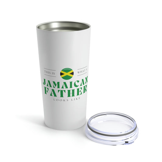 Jamaican Father Looks Like Jamaica Dad Tumbler 20oz Beverage Container