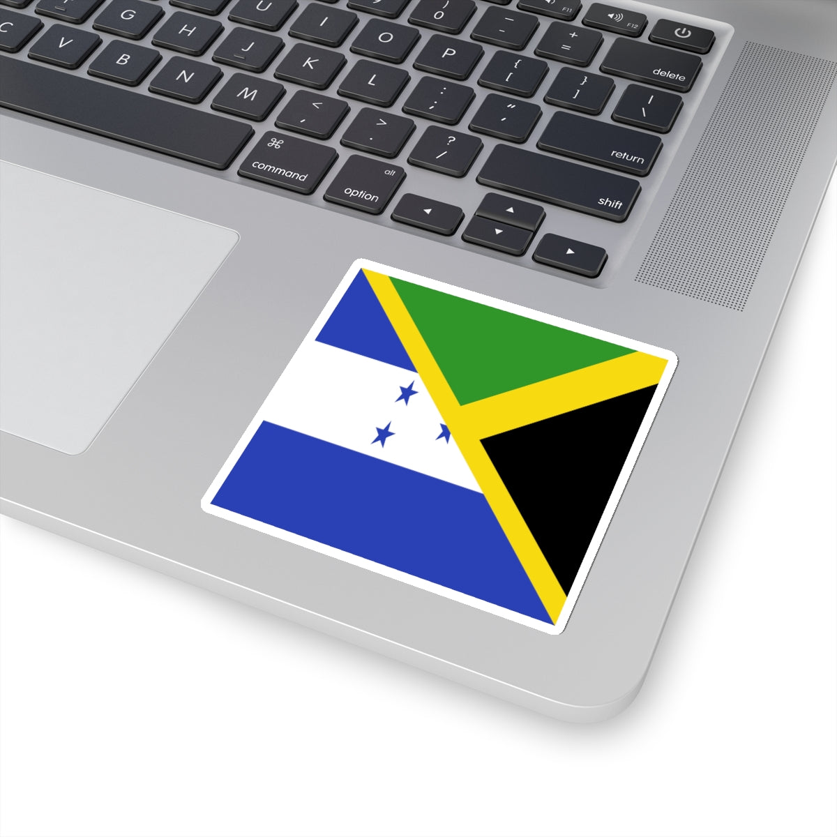 Jamaican Honduran Flag Sticker | Jamaica Honduras Flag Sticker