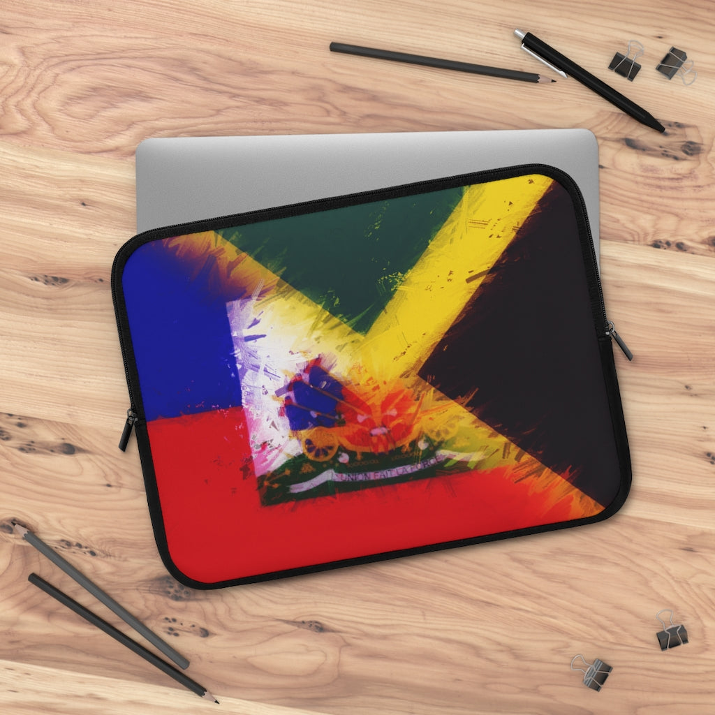 Haitian-Jamaican Laptop Sleeve