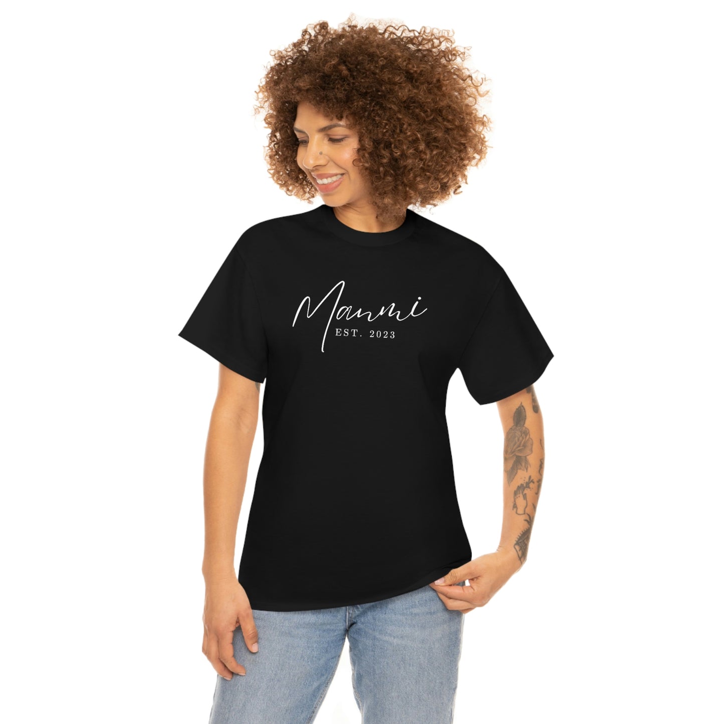 Manmi Est 2023 Mothers Day Gift for Haitian MOM T-Shirt | Unisex Tee Shirt