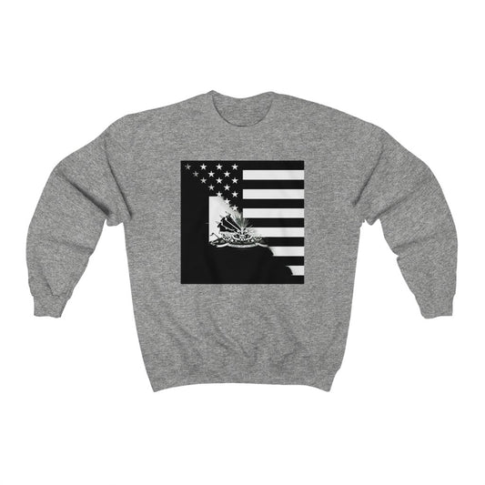 B&W Haitian-American Crewneck Sweatshirt