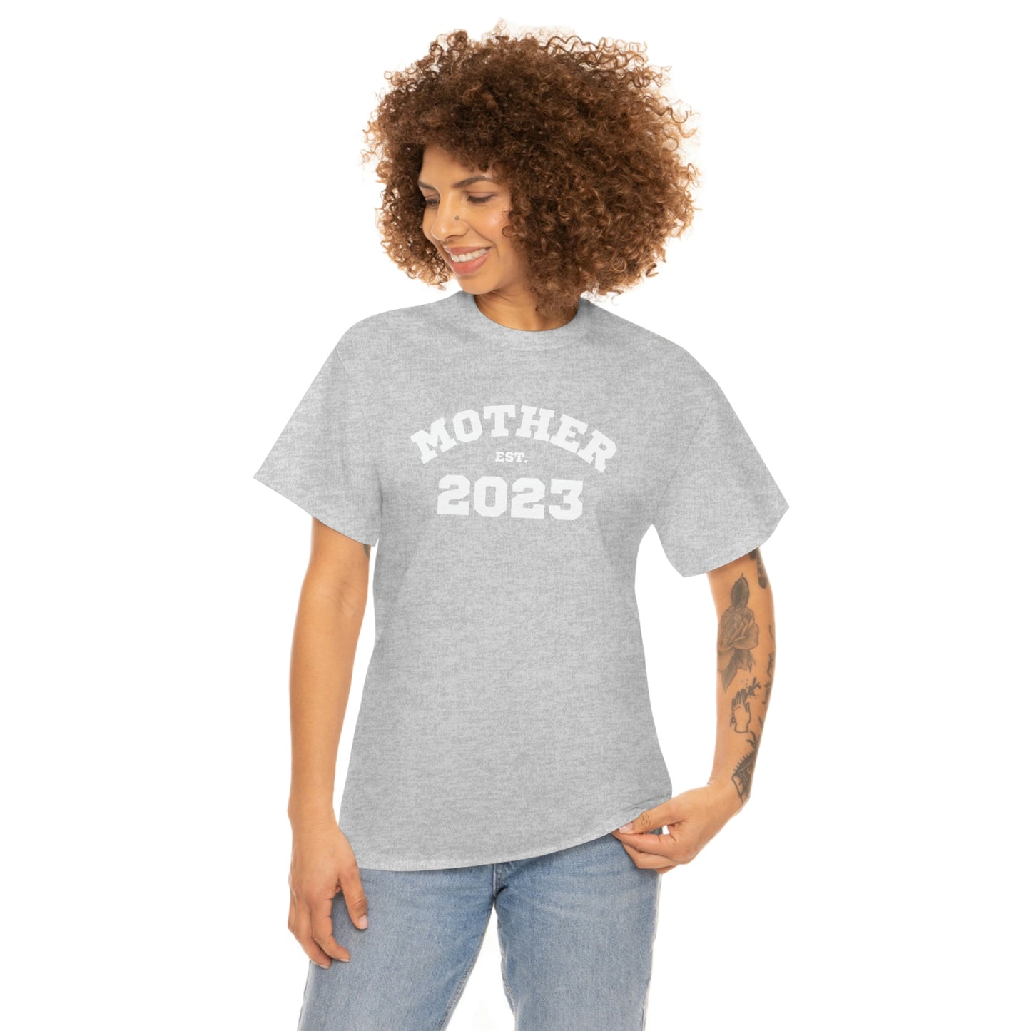 Mother Est 2023 Mothers Day Gift for MOM 4 T-Shirt | Unisex Tee Shirt