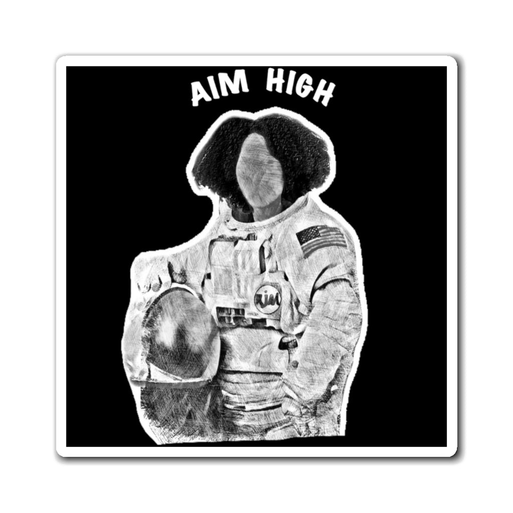 Aim High | Reach for the Stars Magnet