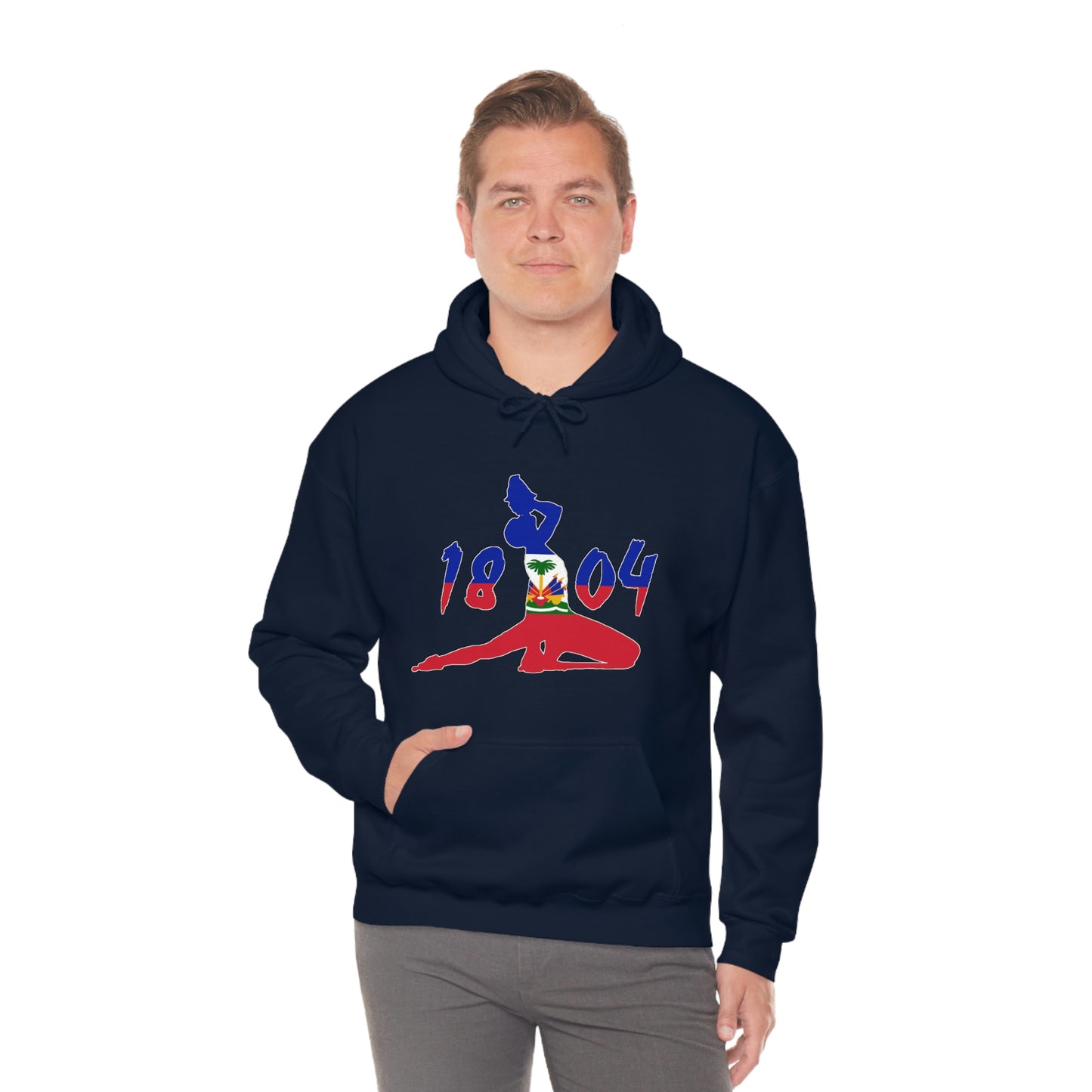 Neg Marron Haitian Flag Hoodie | 1804 Neg Mawon Haiti 2