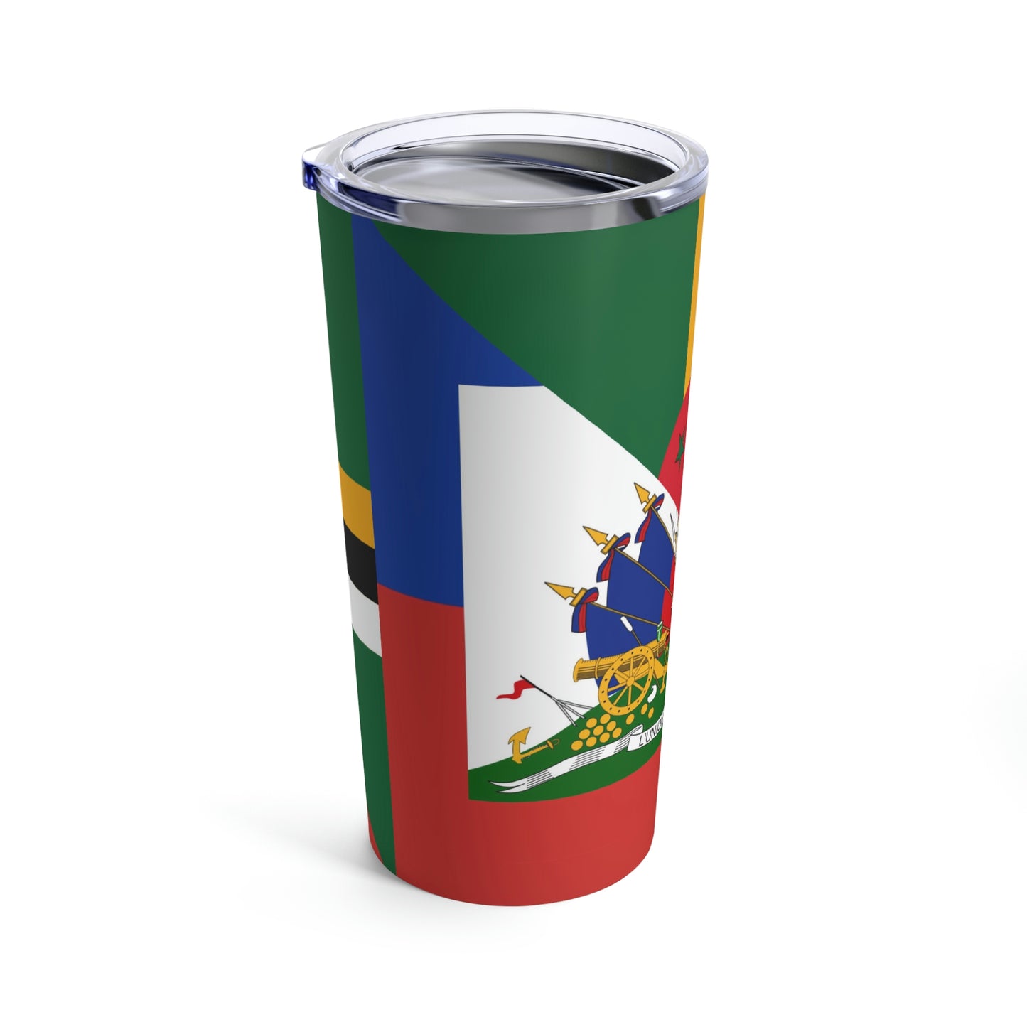 Dominica Haiti Flag Dominican Haitian Tumbler 20oz