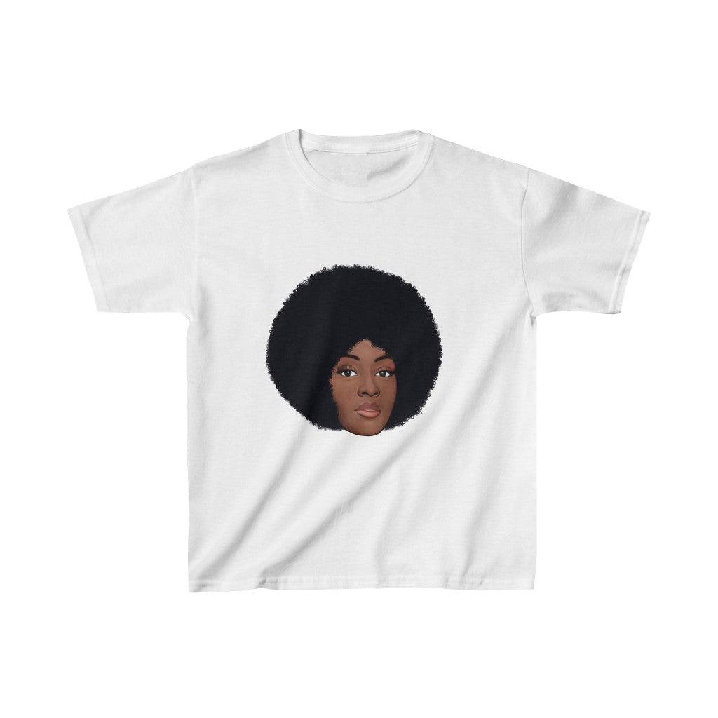 Kids The Face Tee | Black Woman T-Shirt | Unisex Tee Shirt