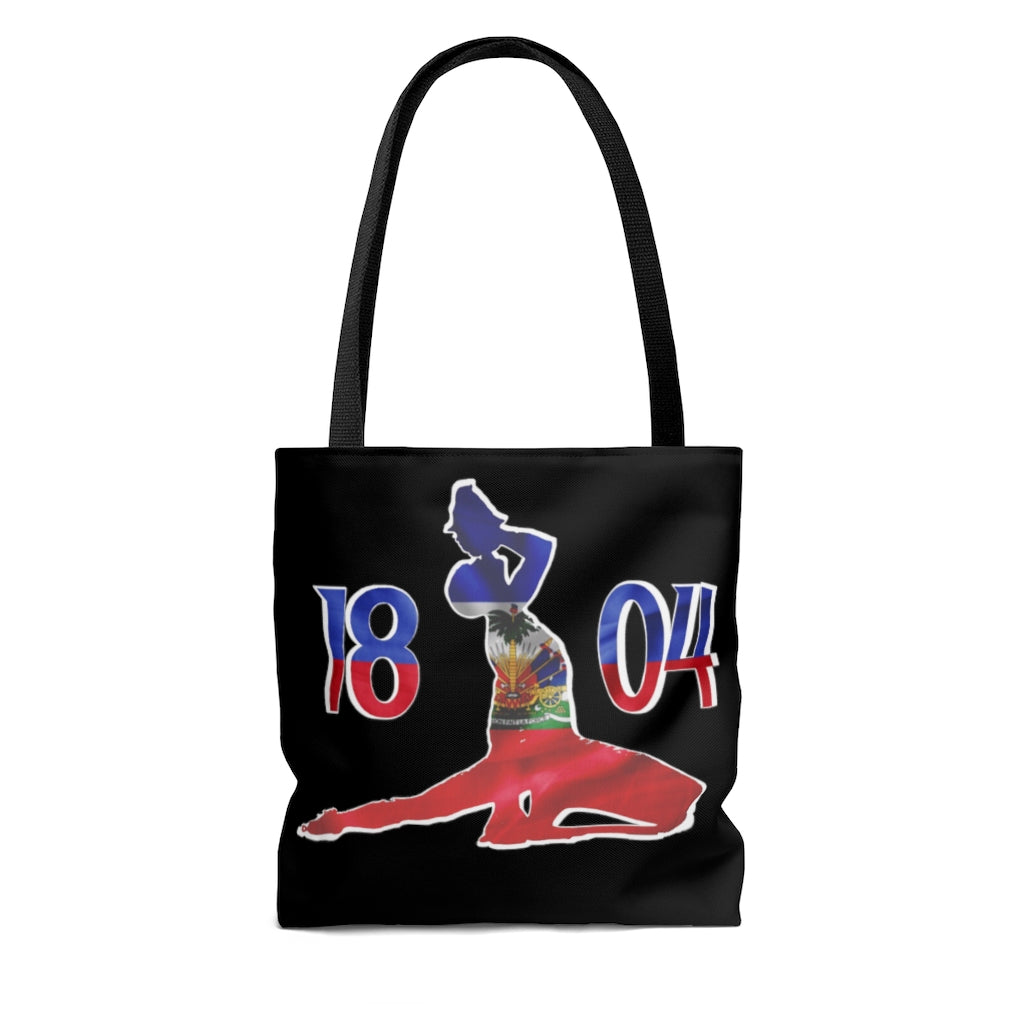 1804 Neg Marron Haiti Tote Bag