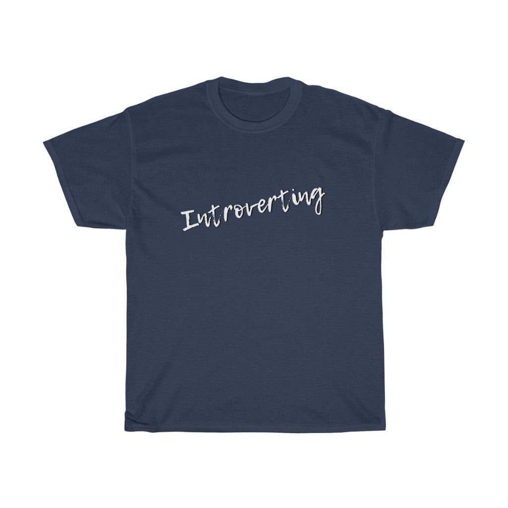 Introverting Tee Shirt |  Introvert Antisocial T-Shirt