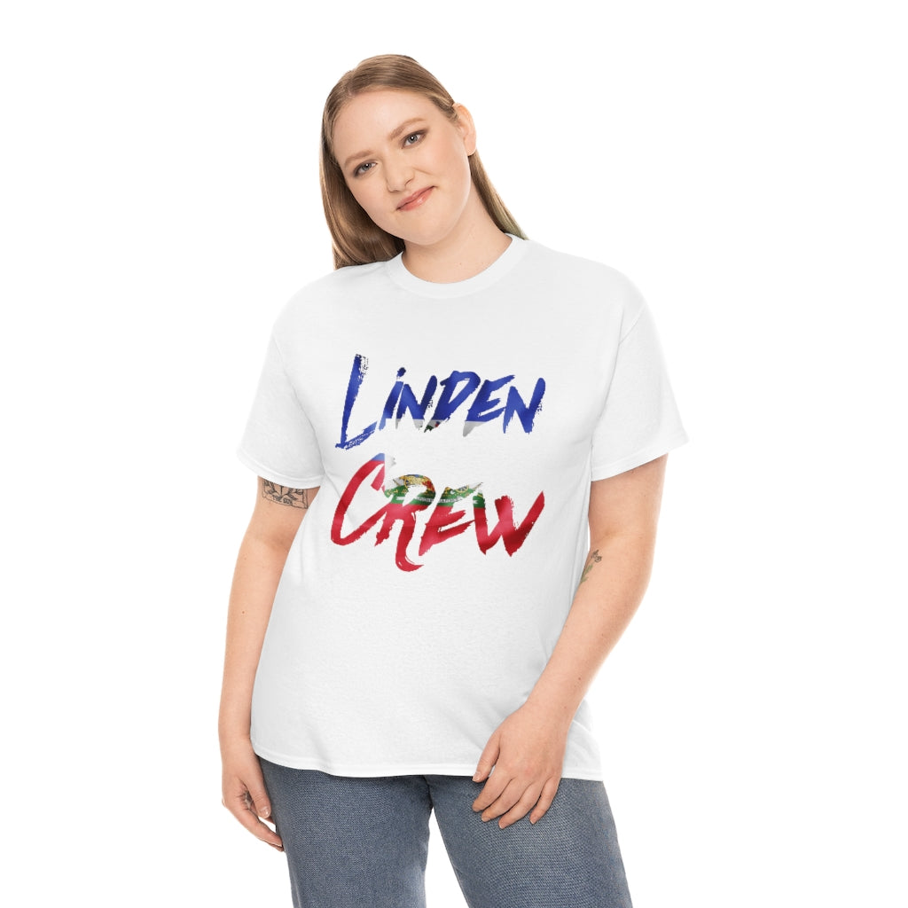 Linden Crew Haitian Flag Tee Shirt