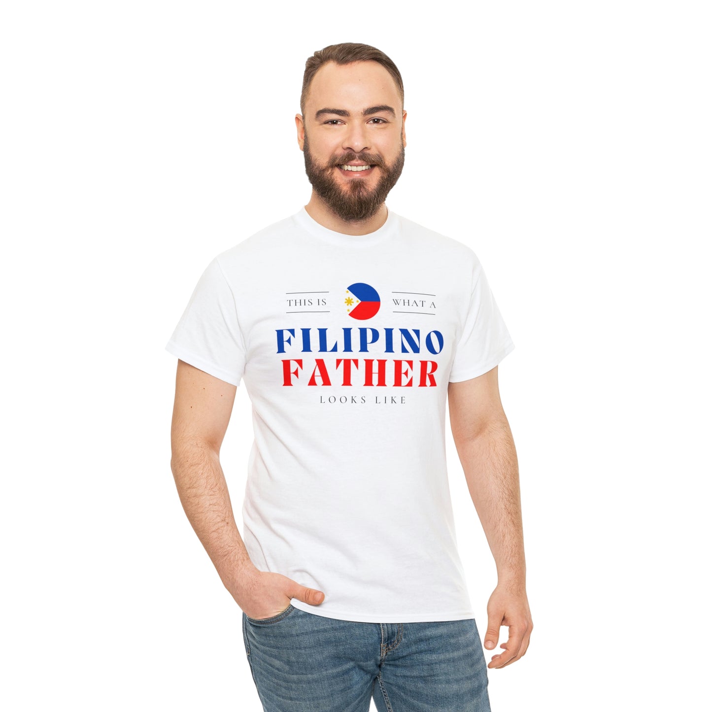 Filipino Father Looks Like Philippines Dad T-Shirt | Unisex Tee Shirt