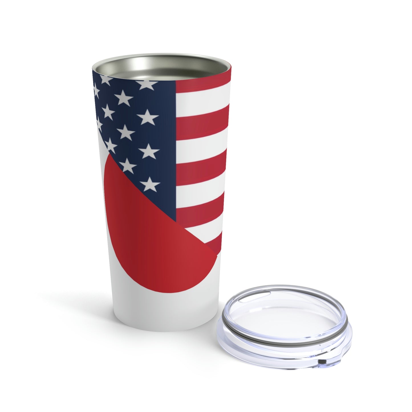 Japan America Flag |Half Japanese USA Flag Tumbler 20oz