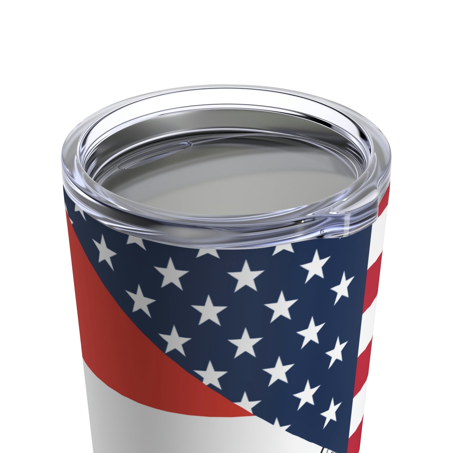 Paraguay American Flag Half Paraguayan USA Tumbler 20oz Beverage Container