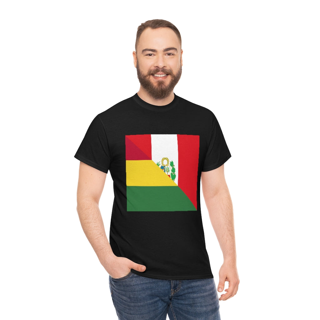 Peru Bolivia Flag Shirt | Peruvian Bolivian Men Women TShirt