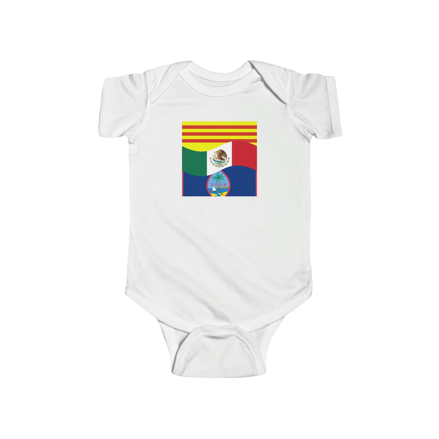 Newborn Vietnamese Mexican Guam Baby Bodysuit | Unisex Boy Girl