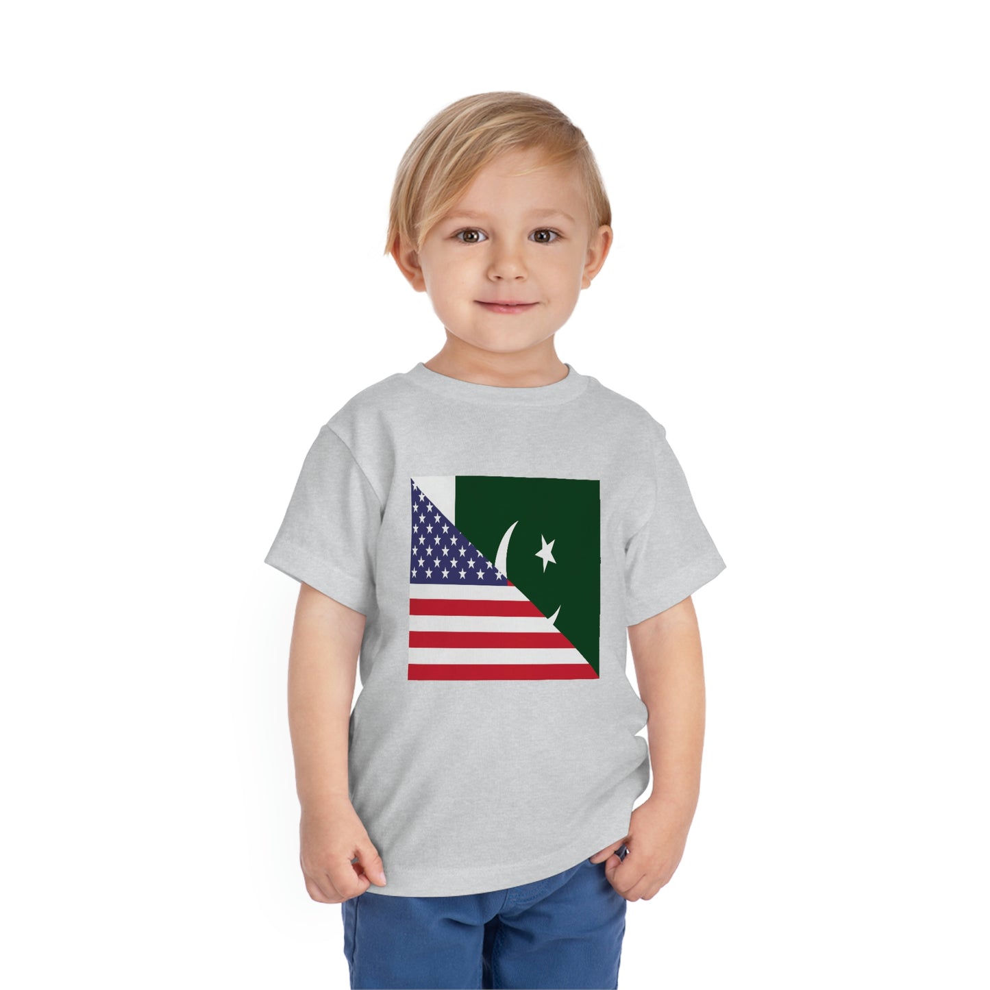 Pakistani American Toddler Short Sleeve Tee | Pakistan USA