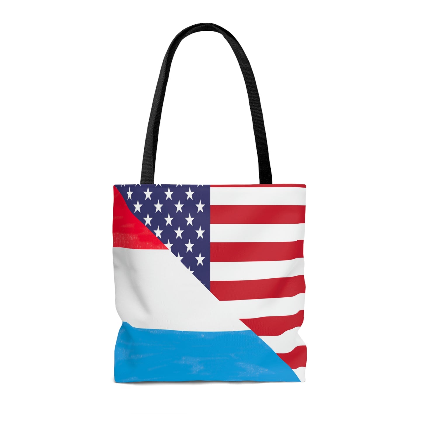 Luxembourg American Flag Luxembourger USA Tote Bag | Shoulder Bag