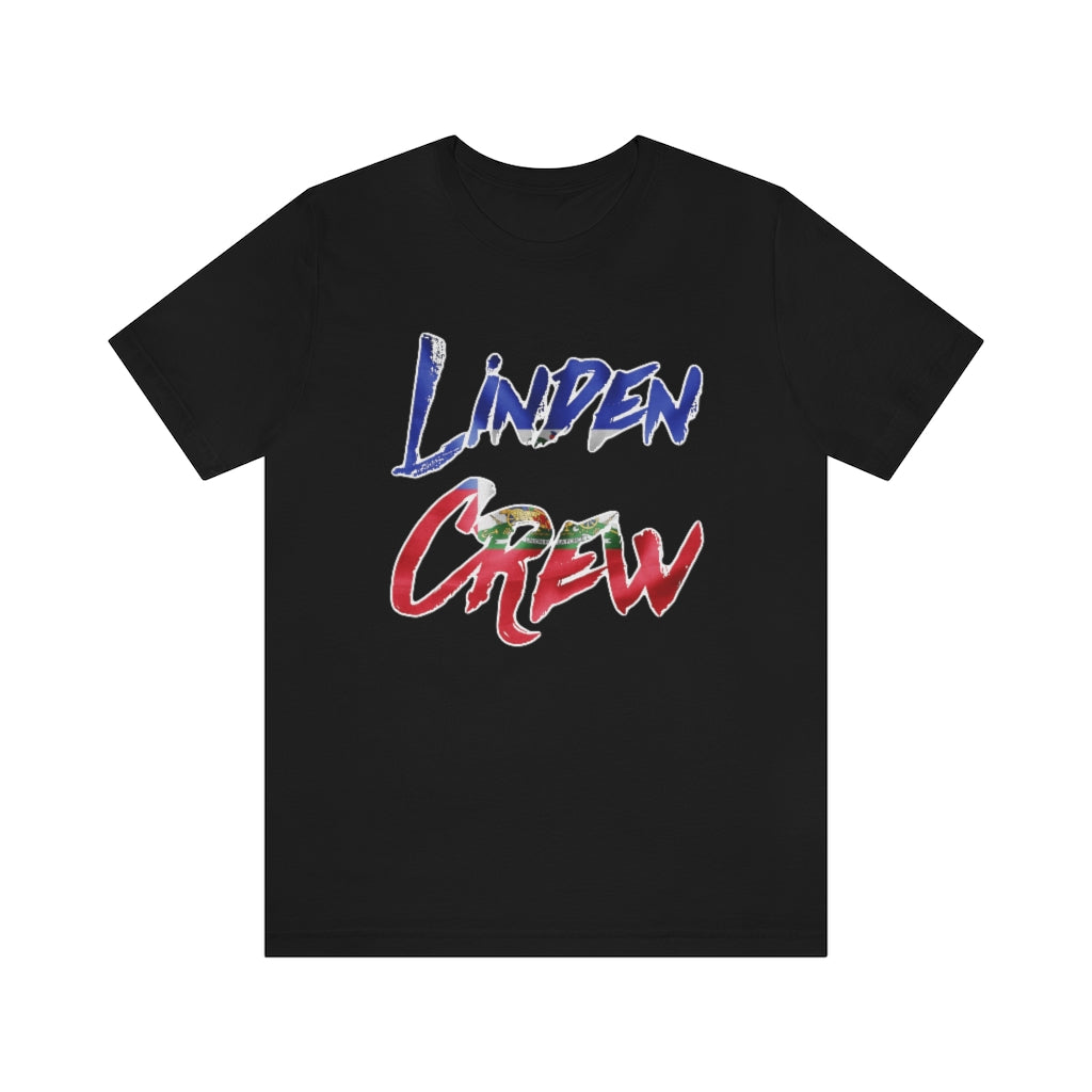 Linden Crew Softstyle Haitian Flag T-Shirt