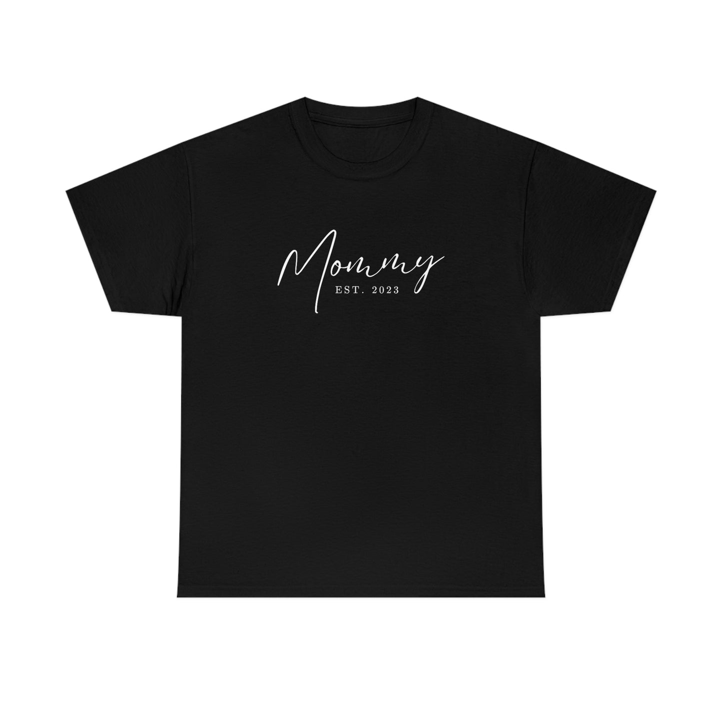 Mommy Est 2023 Mothers Day Gift for MOM 2 T-Shirt | Unisex Tee Shirt